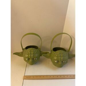 Star Wars Yoda 2 buckets lot Halloween‎